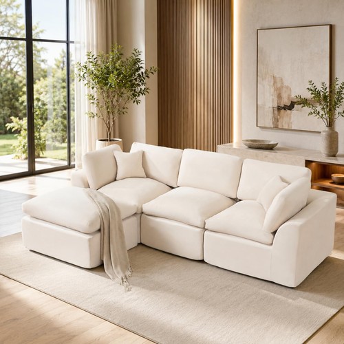 Seater shaped sofa - 3, l-shaped